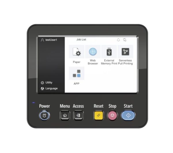 Develop ineo+ 4000i studio picture Panel 7inch