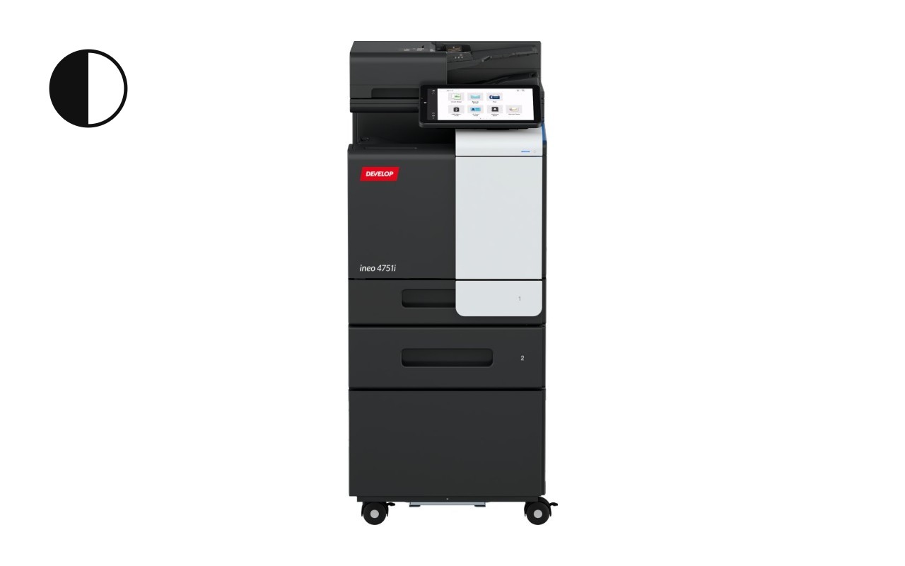Develop ineo 4751i Kserokopiarka Develop ineo 4751i – urządzenie monochromatyczne